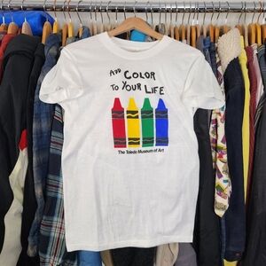 70s Add Color To Your Life Toledo Museum of Art Tshirt